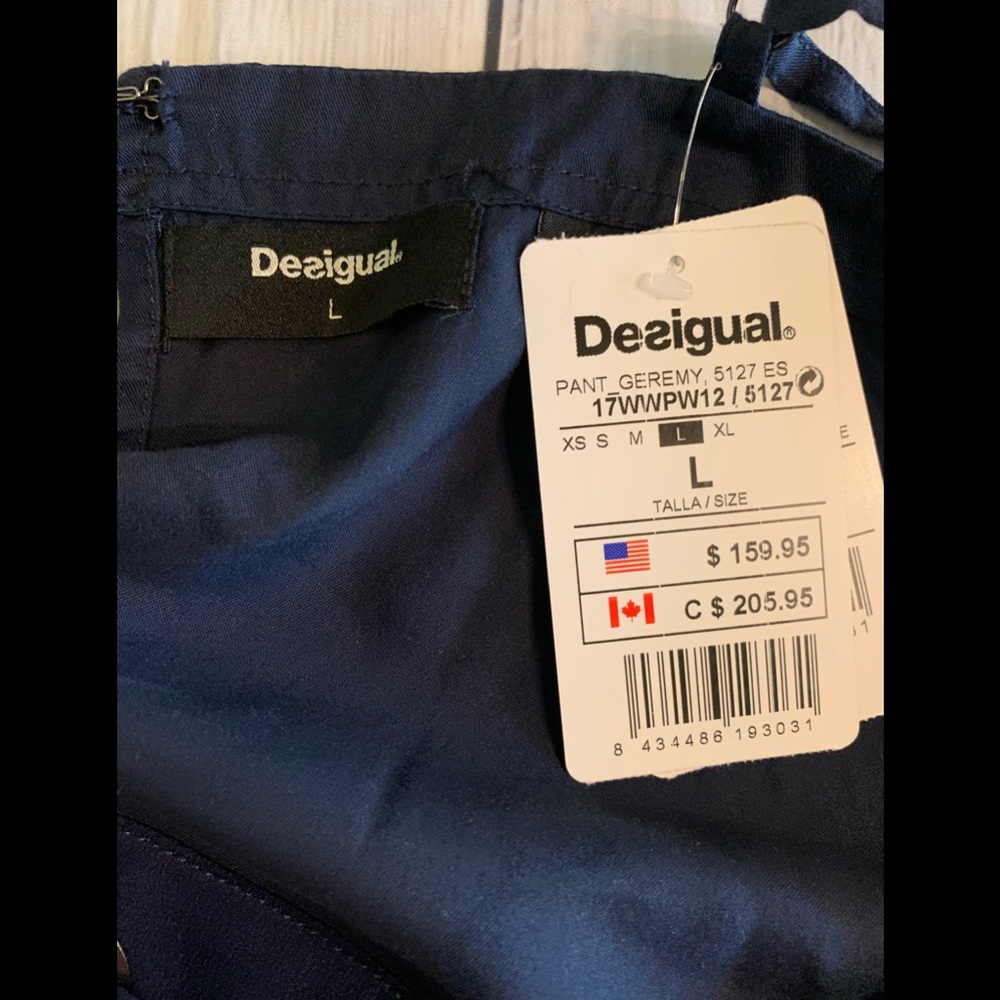 NWT $160 Desigual Size Large Geremy Jumpsuit - Picture 9 of 9